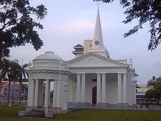 マレーシア最古の英国教会、セントジョージ教会